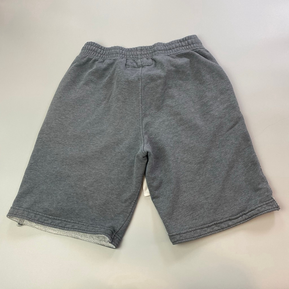 Men's Abercrombie & Fitch Sweat Shorts Large Grey Spell Out French Terry - Picture 2 of 13
